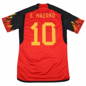 ベルギー代表 2022 ホーム 半袖レプリカユニフォーム　10.エデン・アザール　【adidas|アディダス】ナショナルチームレプリカウェアーf63