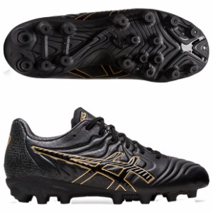 ジュニア ULTREZZA 2 JR GS　ブラック×ピュアゴールド　【asics|アシックス】サッカージュニアスパイク1104a042-002