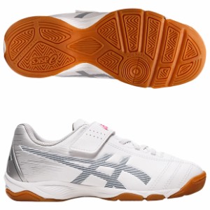 ジュニア ジュニオーレ 6 IN　ホワイト×マコブルー　【asics|アシックス】ジュニアフットサルシューズ1104a044-105