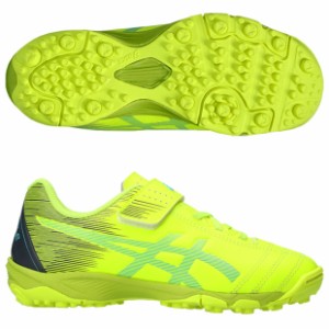 ジュニア ジュニオーレ 6 TF　セーフティイエロー×アクアリウム　【asics|アシックス】サッカージュニアトレーニングシューズ1104a045-7