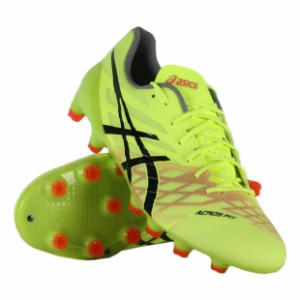 DSライト ACROS セーフティイエロー×ブラック 【asics|アシックス】サッカースパイク1101a017-750