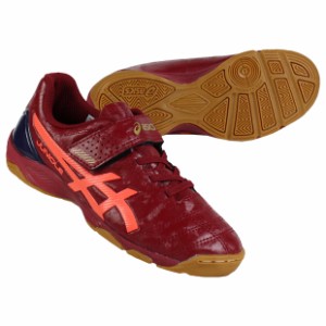 ジュニア ジュニオーレ 5 IN バーガンディ×フラッシュコーラル 【asics|アシックス】サッカージュニアトレーニングシューズ1104a010-6