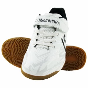 ジュニア FUTEBOLISTA 2 IN VELCRO　ホワイト　【LUZ e SOMBRA|ルースイソンブラ】ジュニアフットサルシューズf2222501-wht