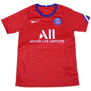 ジュニア パリサンジェルマン 半袖プレマッチトップ ユニバーシティレッド 【NIKE|ナイキ】クラブチームウェアーcd5864-658
