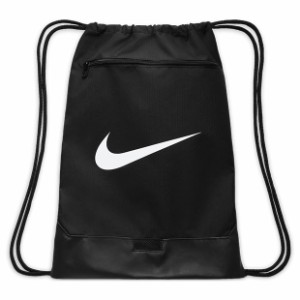 ブラジリア ドローストリング ジムサック 9.5 23L　ブラック　【NIKE|ナイキ】サッカーフットサルバッグdm3978-010