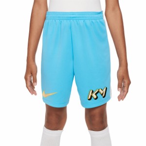 ジュニア YTH KM DF ショート　バルティックブルー×ホワイト　【NIKE|ナイキ】サッカーフットサルジュニアウェアーfd3147-416