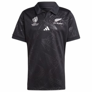 ラグビーニュージーランド代表 オールブラックス 2023 RWC ホーム 半袖レプリカユニフォーム　【adidas|アディダス】ラグビーナショナル