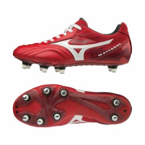 ワイタンギ PS　レッド×ホワイト　【MIZUNO|ミズノ】ラグビースパイクr1ga190001