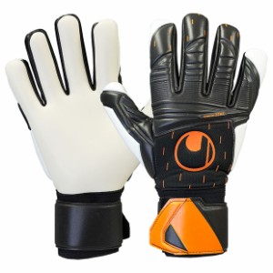 スピードコンタクト スーパーソフト ハーフネガティブ　ブラック×ホワイト　【Uhlsport|ウールシュポルト】サッカーフットサルゴールキ