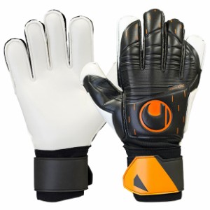 スピードコンタクト スーパーソフト　ブラック×ホワイト　【Uhlsport|ウールシュポルト】サッカーフットサルゴールキーパーグローブ1011