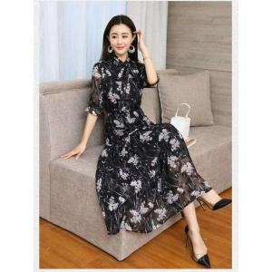 ボタニカル柄 ワンピース マキシの通販 Au Pay マーケット