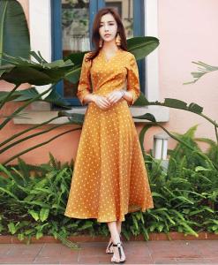 イエロー ワンピース 韓国の通販 Au Pay マーケット