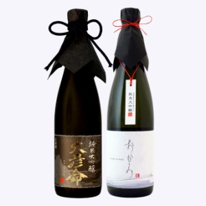 【敬老の日】日本酒 飲み比べセット 純米大吟醸 大彦命 ×純米大吟醸 おかみ 720ml×2本セット お歳暮 お中元 退職祝い ギフト プレゼン