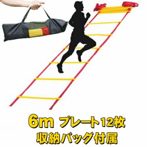 トレーニングラダー 6m トレーニング用品 野球 陸上 ラグビー アジリティー サッカー フットサル 練習器具 部活