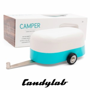 ニューヨーク・ブルックリン発 Candylab(キャンディラボ) Blue Camper M0701 トイカー 子供 木製 アメ車 自動車 アメリカ おうち遊び 室