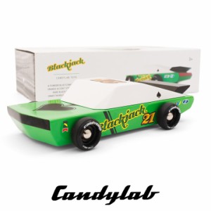 ニューヨーク・ブルックリン発 Candylab(キャンディラボ) Blackjack M1101 トイカー 子供 木製 アメ車 自動車 アメリカ おうち遊び 室内