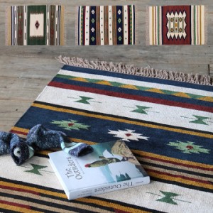 インド製 ラグ カーペット kilim rug mat(キリムラグマット) 130x90cm TTR-105 ラグ キリムラグ カーペット 長方形 ラグマット キリム柄 