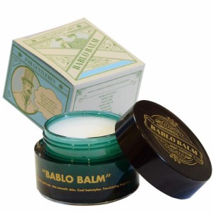 バブロ バーム BABLO BALM ヘアバーム（アンバーウッディームスクの香り）35g メンズ用 男性用 練り香水 ヘアワックス