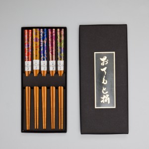 天然竹製 箸 5膳セット 華友禅 ギフトBOX入り お箸 おはし k_name