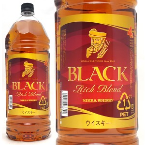 ニッカ ブラック ニッカ リッチ ブレンド 40度 4000ml 4L ニッカウヰスキー ウイスキー ^YANWBRX0^