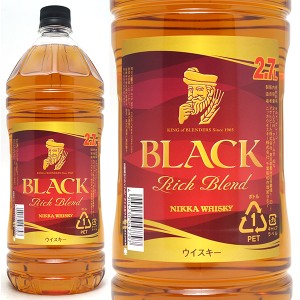 ニッカ ブラック ニッカ リッチ ブレンド 40度 2700ml 2.7L ニッカウヰスキー ウイスキー ^YANWBRY0^