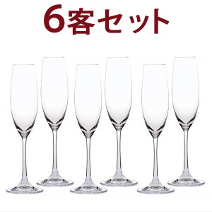 送料無料 07 6客セット 1客あたり814円 G＆C シャンパーニュ IVヴェリタス07 ノンレッド クリスタル 6客セット グラス ^ZCGCI056^