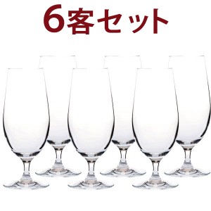 送料無料 19 6客セット 1客あたり814円 G＆C ビアー IVヴェリタス19 ノンレッド クリスタル 6客セット グラス ^ZCGCI066^