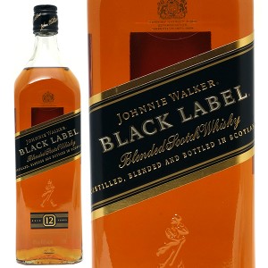 ジョニー ウォーカー ブラックラベル 黒 ラベル １２年 1000ml 1L 正規品 ジョニ黒 スコッチウイスキー ^YCJWBLK0^