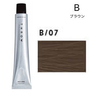 [ ブラウン B/07  ] スロウカラー 100g ヘアカラー アッシュ カラーリング 女性用