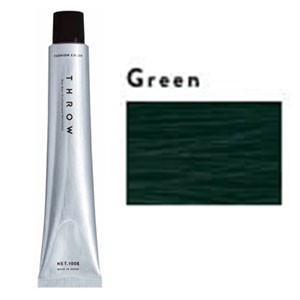 [ グリーン green ] スロウカラー 100g ヘアカラー アッシュ カラーリング 女性用