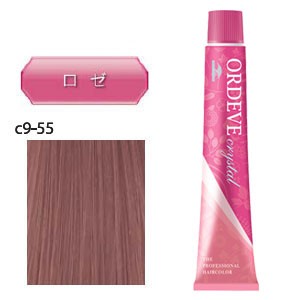 [ c9-55 ロゼ ] ミルボン オルディーブ クリスタル 80g ヘアカラー カラーリング 女性用 白髪染め