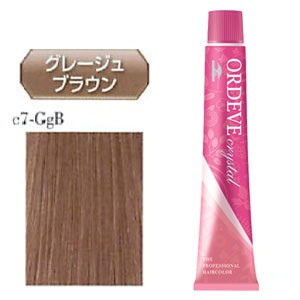 [ c7-GgB グレージュブラウン ] ミルボン オルディーブ クリスタル 80g ヘアカラー カラーリング 女性用 白髪染め