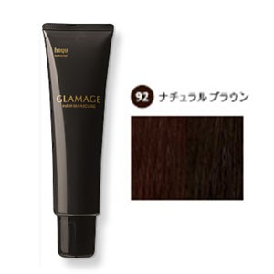 [ 92 ナチュラルブラウン] ホーユー グラマージュ ヘアマニキュア 150g ヘアカラー 女性用 カラーリング