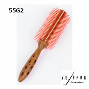 ヘアブラシ くし YSパーク カールシャインスタイラー [ YS-55G2 ]  ナイロンピン 伸ばす 丸める 流す 通販