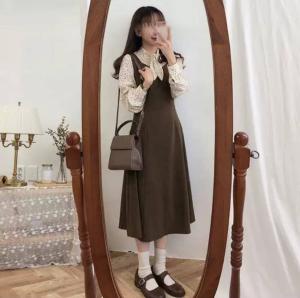 サロペット スカート ブラウンの通販 Au Pay マーケット