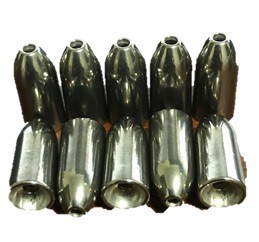 タングステンシンカー バレットシンカー 1/4ｏｚ（約7.0ｇ）　3個入り