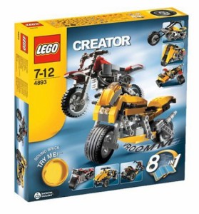 レゴ LEGO クリエイター・モーターバイク 4893