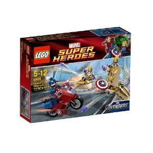 レゴ LEGO スーパー・ヒーローズ キャプテン・アメリカ TM アベンジングサイクル 6865