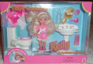 バービー お世話シリーズ 妹ケリー おトイレタイム 16066 Barbie Kelly