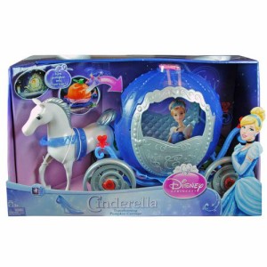 ディズニー王女シンデレラのかぼちゃ馬車Disney Princess Cinderella's Transforming Pumpkin Carriage