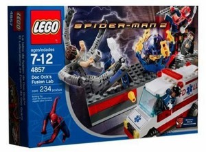 レゴ スパイダーマン2 ドック・オクの実験室 4857