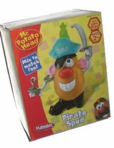 Mr. Potato Head ミスターポテトヘッド Pirate Spud フィギュア 人形 おもちゃ