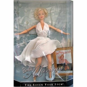 Barbie Collectibles 1997 バービーコレクトマリリンモンローフィギュア人形 The Seven Year Itch