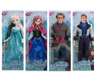 アナと雪の女王 クラシックドール アナ エルサ クリストフ ハンス ４体セット・ Disney Frozen Exclusive