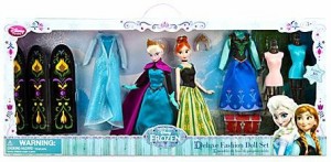 ディズニーフローズン　「アナと雪の女王」　アナ＆エルサ　デラックスファッションドール　ギフトセット