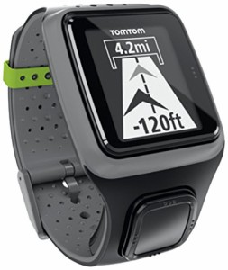 GPS腕時計/心拍数モニター　TomTom社　Grey