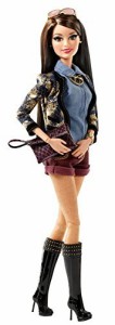 輸入バービー人形 Barbie Style Raquelle Gold-Denim Jacket Doll