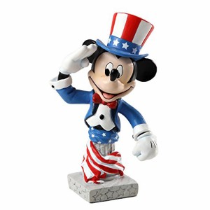 Enesco Grand Jester Studios Patriotic Mickey Figurine, 5-Inch