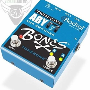 Radial Bones Twin City ABY Amp Switcher ラディアル ボーンズ ツインシティ アンプ スイッチャー
