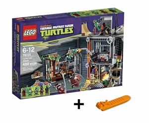 LEGO 79103 Turtle Lair Attack レゴ ミュータント タートルズ + レゴ 630 ブロックはずし(プレゼントし)